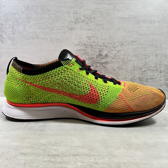 Nike Flyknit Racer Running Shoes - Men's Size 13 - Picture 2 of 10